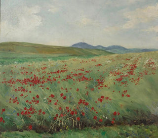 Pole maków - Henryk Weyssenhoff — widok dzieła