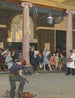 Podróż do teatru - Herbert Ashwin Budd — widok dzieła