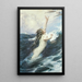 Poisson volant - Herbert James Draper — oprawiony obraz na ścianie