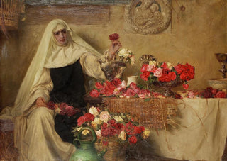 Herbert James Draper - For Saint Dorotheas Day 1899.webp