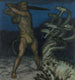 Herkules i Hydra - Franz von Stuck — widok dzieła