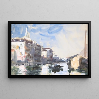 Hercules Brabazon Brabazon - Scene on the Grand Canal Venice.webp