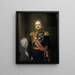 Antonie Frederick Jan Floris Jacob, baron van Omphal 1788-1863, generał porucznik - Herman Antonie de Bloeme — oprawiony obraz na ścianie