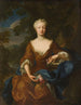 Lovisa Dorotea Sofia 1680-1705 księżniczka Prus - Herman Hendrik de Quiter le Jeune — widok dzieła