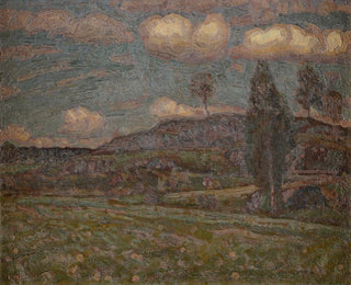 Chmury lata - Herman Norrman — widok dzieła