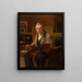 Le peintre Alexandre Nestor Nicolas Robert - Herman Richir — oprawiony obraz na ścianie