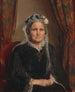 Portret hrabiny Julie Louise Sophie Trampe f. hrabina Ahlefeldt Laurvigen - Herman Siegumfeldt — widok dzieła