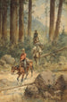 Konwój mułów - Herman Wendelborg Hansen — widok dzieła