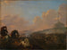 Bataille aux portes de Rome avec vue sur le château Saint-Ange - Herman van Lin — widok dzieła