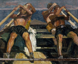 Rybacy - Hermann Groeber — widok dzieła