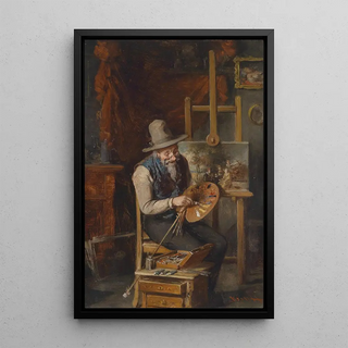 Hermann Kern - Der Knstler an der Staffelei.webp