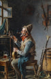 Całkowicie skoncentrowany - Hermann Kern — widok dzieła