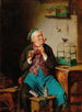 Lekcja muzyki - Hermann Kern — widok dzieła