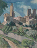 San Gimignano - Hermann Lismann — widok dzieła