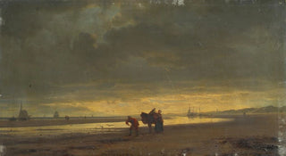 Hermann Mevius - Hollndische Seekste bei Ebbe.webp