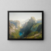 Lac Miroir, Yosemite - Hermann Ottomar Herzog — oprawiony obraz na ścianie