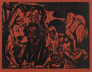 La Tentation d'Antoine - Hermann Scherer — widok dzieła