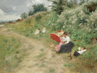 Letni wypadek - Hermann Seeger — widok dzieła
