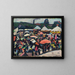 Foire au Kesselbrink à Bielefeld - Hermann Stenner — oprawiony obraz na ścianie