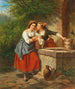 Le message d'amour - Hermann Werner — widok dzieła