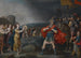 Jephthah Spotyka Swoją Córkę - Hieronymus Francken III — widok dzieła