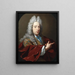 Portret nieznanego mężczyzny - Hieronymus van der Mij — oprawiony obraz na ścianie