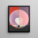 Colombes nr 2 - Hilma af Klint — oprawiony obraz na ścianie