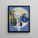Les Grandes Peintures Figures n° 5 Groupe 3 - Hilma af Klint — oprawiony obraz na ścianie