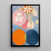 Les dix plus grands n° 2 Enfance - Hilma af Klint — oprawiony obraz na ścianie