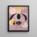 Les dix plus grands nr 6 - Hilma af Klint — oprawiony obraz na ścianie