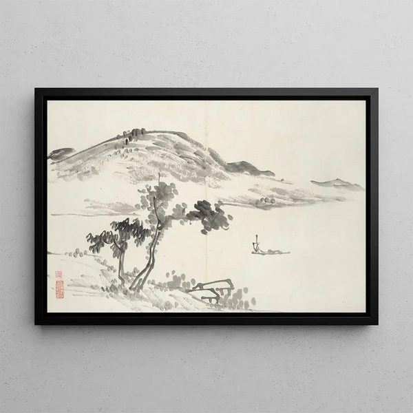 Hine Taizan - Album of Fifteen Ink Paintings Pl05.webp