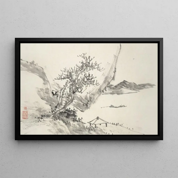 Hine Taizan - Album of Fifteen Ink Paintings Pl11.webp