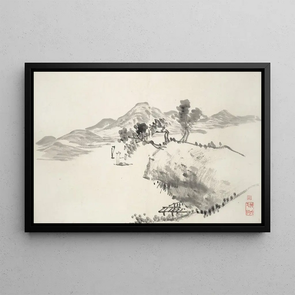 Hine Taizan - Album of Fifteen Ink Paintings Pl13.webp