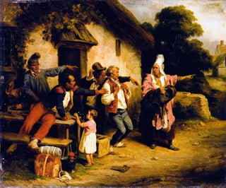 L'ivrogne - Hippolyte Bellangé — widok dzieła