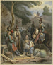 Le bivouac - Hippolyte Bellangé — widok dzieła