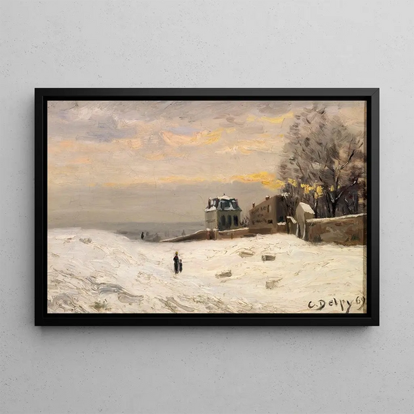 Hippolyte Camille Delpy - Neige Montmartre.webp
