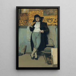 Hippolyte Dominique Berteaux - Young man with a pipe.webp