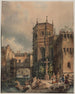 Scena na kanale - Hippolyte Jean Baptiste Garnerey — widok dzieła
