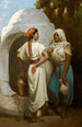 La Conversation - Hippolyte Lazerges — widok dzieła
