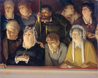 Publiczny obraz teatru - Hippolyte Michaud — widok dzieła