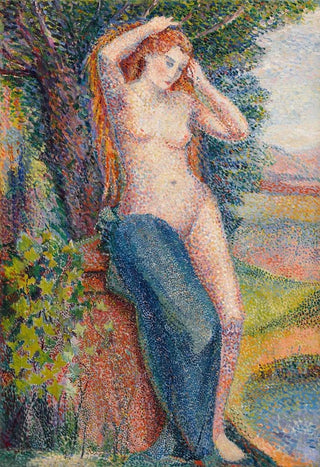 Hippolyte Petitjean - Baigneuse se coiffant.webp