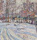 Zima - Abraham Manievich — widok dzieła