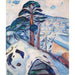 Reprodukcja obrazu Zima w Kragerø - Edvard Munch