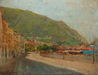 Castelmare de Castellamare - Holger Hvitfeldt Jerichau — widok dzieła