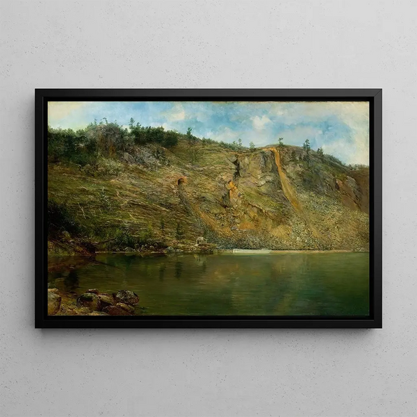 Homer Dodge Martin - The Iron Mine Port Henry New York.webp