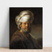 Reprodukcja obrazu Mężczyzna w orientalnych strojach - Rembrandt van Rijn