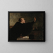 Adwokat broniący - Honoré Daumier — oprawiony obraz na ścianie