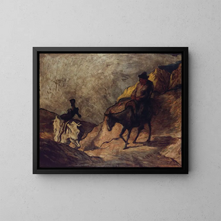 Honor Daumier - Don Quichotte et Sancho Pansa.webp