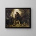 La veille de Don Quichotte - Honoré Daumier — oprawiony obraz na ścianie