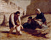 Le Premier Bain - Honoré Daumier — widok dzieła